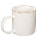 Keramiktasse mit Hausmotiv und