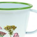 Floristik24 Deko Tasse Pflanztopf emailliert Ø11cm H8cm