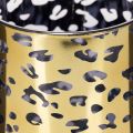 Windlicht Glas Leopardenmuster für Tischdeko 12cm | Floristik24.de