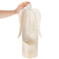 Engelfigur-Kerzenhalter Gold für Tischdekoration 50cm | Floristik24.de