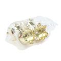 Teelichthalter Krone Gold Ø4,8cm 4St | Floristik24.de