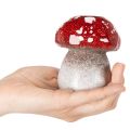Deko Pilz Fliegenpilz Stabkerzenhalter als Tischdekoration 9cm | Floristik24.de