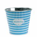 Floristik24 Deko Topf Oktoberfest Ø13cm H12cm