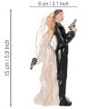 Tortenfigur Brautpaar 15,5cm | Floristik24.de