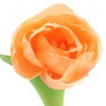 Tulpe künstlich Pfirsichfarben 26,5cm  5St