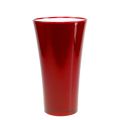 Floristik24 Vase „Fizzy“ Ø20cm H35cm Rot, 1St