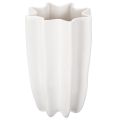 Floristik24 Vase geriffelt Hohe Dekovase für Trockenblumen 24cm
