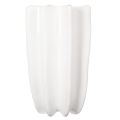 Vase geriffelt Hohe Dekovase