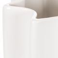 Vase geriffelt Hohe Dekovase