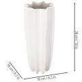 Blumenvase geriffelt Moderne
