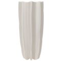 Vase gerillt modern Hohe Dekovase für Trockendeko 38cm | Floristik24.de