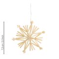 Weihnachten Strohsterne Weihnachtsbaumschmuck 8cm 12 St | Floristik24.de