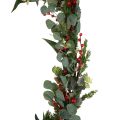 Floristik24 Weihnachtsgirlande Tannengirlande künstlich Eukalyptus Konifere Beerenzweig 160cm