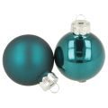 Floristik24 Weihnachtskugel matt und glänzend Kleiner Weihnachtsschmuck 4cm 24St