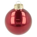 Weihnachtskugel Set Glänzende Festdeko 6cm 24St | Floristik24.de