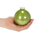 Christbaumkugel glänzend im Set Bunte Farben 95mm 10St | Floristik24.de
