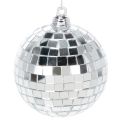 Floristik24 Weihnachtskugel Deko Spiegelkugel zum Aufhängen 7cm 6St