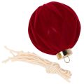 Weihnachtskugel samtige