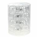 Weihnachtskugel Glas Ø7,5cm klar 12 St | Floristik24.de