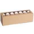 Weihnachtskugeln Glas Weiß Matt Emaille Ø4cm 24 St | Floristik24.de