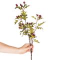 Künstlicher Zweig Weißdorn mit roten Beeren Dekoration 110cm | Floristik24.de