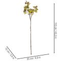 Künstlicher Zweig Weißdorn mit roten Beeren Dekoration 110cm | Floristik24.de