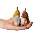 Wichtel Figur Set mit Strickmütze Eichel 10cm 6St | Floristik24.de