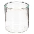 Floristik24 Glaszylinder Vase transparent vielseitig einsetzbar 10cm 3St