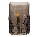 Windlicht Glas Häuser für Tischdekoration 23cm | Floristik24.de