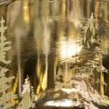 Glas Windlicht mit