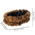 Pflanzschale aus Tannenzapfen Oval 30cm | Floristik24.de