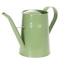 Floristik24 Zimmergießkanne Vintage Metall Mintgrün 1,7L Deko-Vase Retro Design H23cm