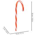 Künstliche Zuckerstange Rotweiß Dekoration 35cm 3St | Floristik24.de