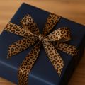 Band Leopard Print Seidenband