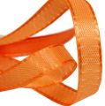 Floristik24 Geschenk- und Dekorationsband 10mm x 50m Orange