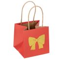 Floristik24 Geschenktüte Papier mit Schleifen Motiv 12 cm 8St
