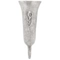 Grabvase Grau Vase zum Stecken mit Calla Motiv H32,5cm | Floristik24.de