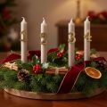 Kerzenpin Advent Zahlen 1 bis 4 Set 4cm 4St | Floristik24.de