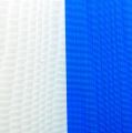 Kranzbänder Moiré Blau-Weiß 100 mm