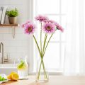 Künstliche Blumen Gerbera Garten Kunstblumen Lila 47cm 6St | Floristik24.de