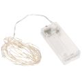 Floristik24 LED Lichterkette für Innen Batteriebetrieben Warmweiß 30 LED 3m 6St