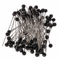 Floristik24 Perlkopfnadeln Ø6mm 65mm Schwarz