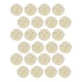 Rattanball gebleicht Tischdeko Rattan Creme Ø5cm 24 St | Floristik24.de