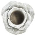 Rose Keramik Grabdeko Tischdeko Kerzenhalter Groß Ø17cm H9cm | Floristik24.de