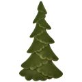 Tannenbaum Deko Weihnachtsbaum Tanne beflockt Grün 76cm | Floristik24.de