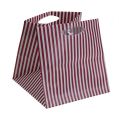 Floristik24 Tasche Plastik Bordeaux sort. 12cm x 12cm 12St